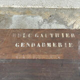 Wooden chest / military trunk