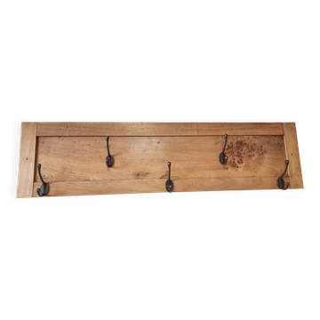 superb coat rack with 5 double hooks