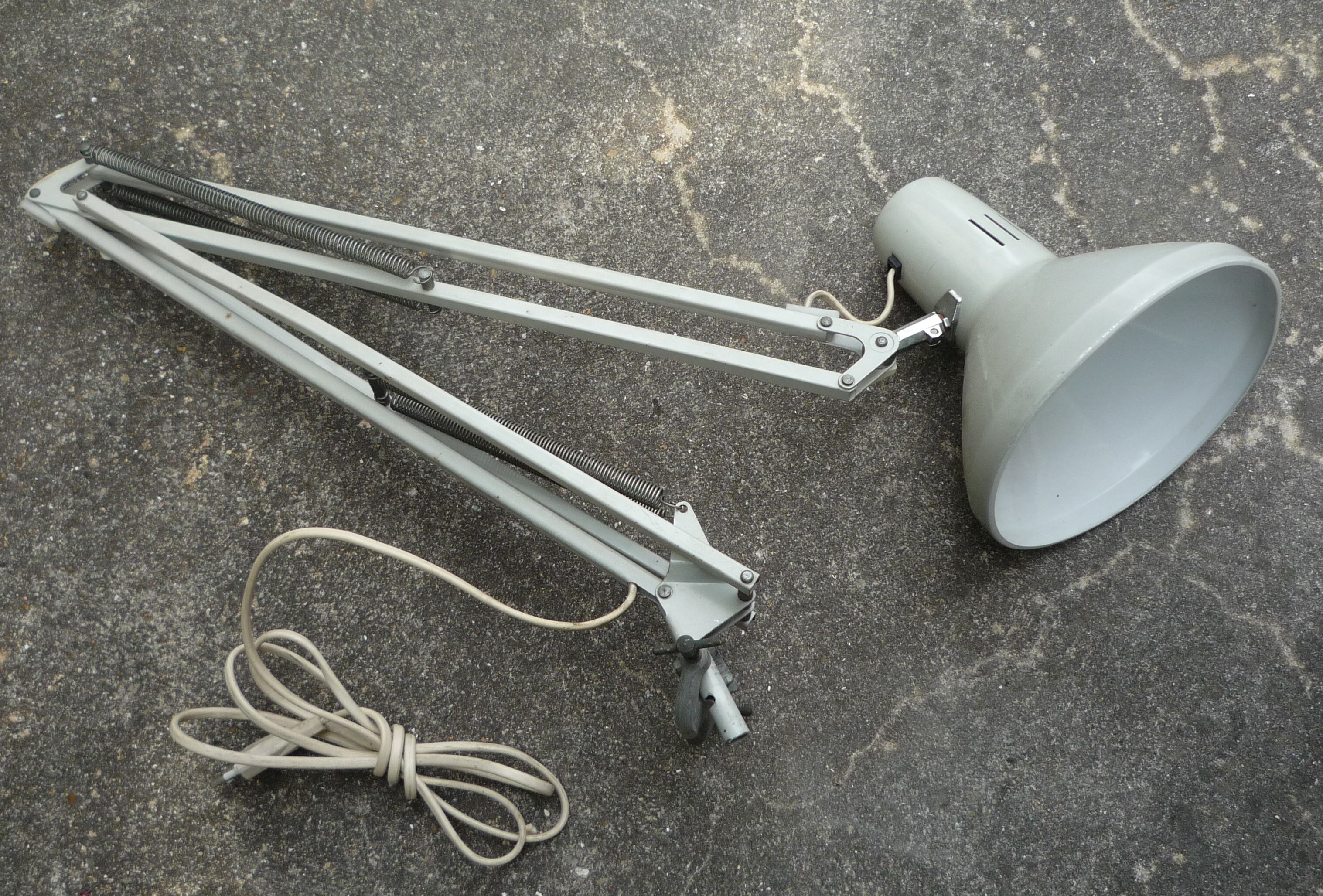 EO WASO type 221 articulated architect lamp, 70s