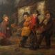 Peinture à l’huile sur toile école anglaise 19ème siècle