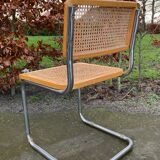Lot of 2 chairs model Cesca by Marcel Breuer