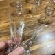 Série de 8 verres à eau Art Deco