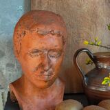 Young man's head original artist modeling