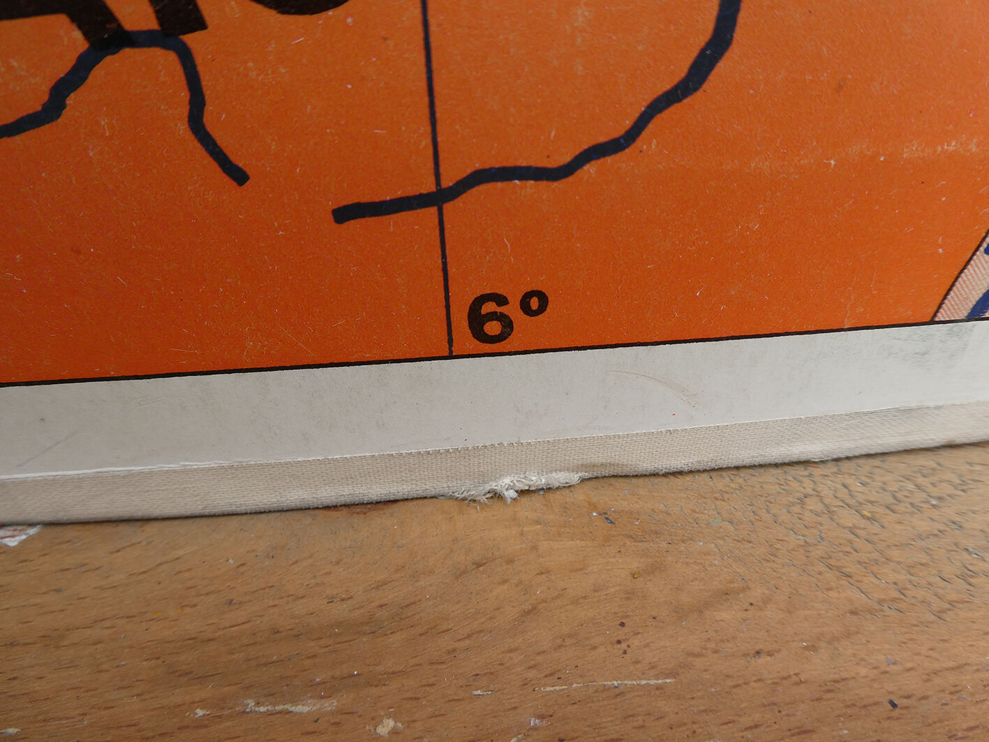 Former school card "Benelux" No.59 Hatier