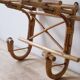Rattan shelf