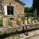 Pot mural en tuiles provençales