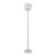 Lampadaire vintage italien "eye" en chrome, verre de Murano et marbre, 1970s