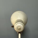 Silver-grey Bauhaus desk lamp