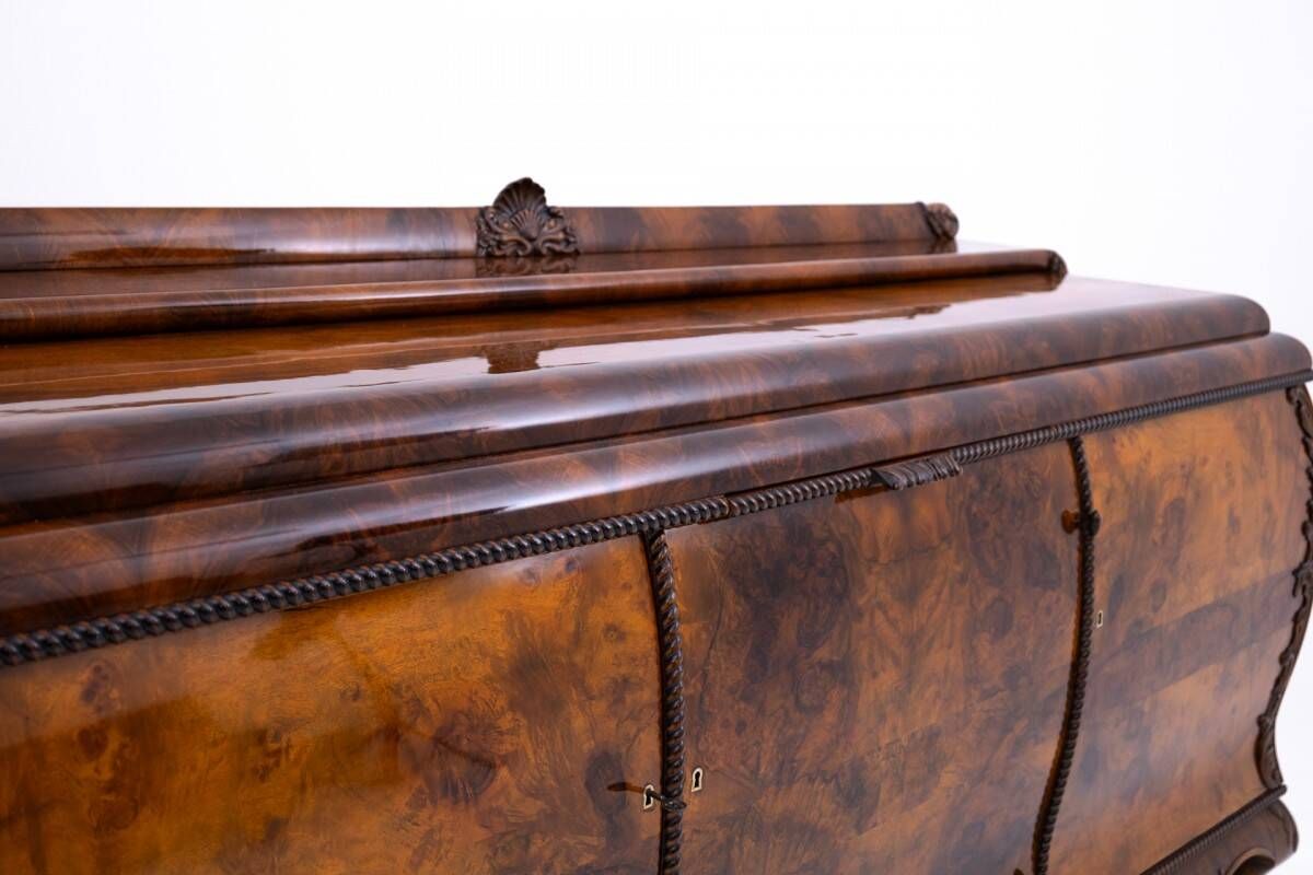 Sideboard Art Deco, Poland, circa 1930.