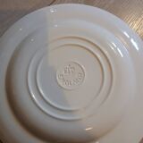 3 assiettes plates anciennes anglaises