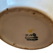 K&G Luneville France ceramic teapot