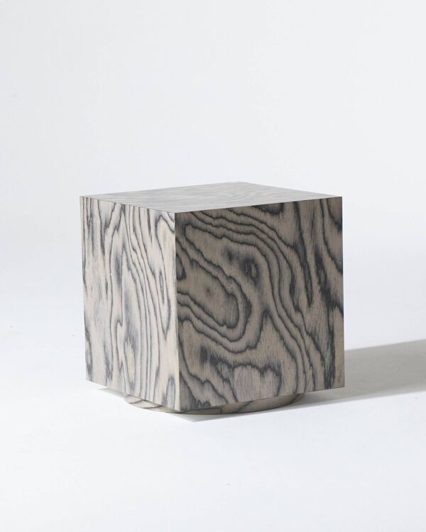Table d'appoint en placage de bois sottsass object 106