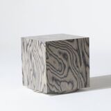 Sottsass object 106 wood veneer side table