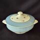 Vegetable dish (soup tureen) in Digoin Sarreguemines earthenware, model AIX A156.