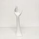 Hand ring holder jewelry in white resin