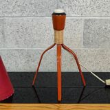 Drevo Humpolec spider table lamp Czechoslovakia 1960