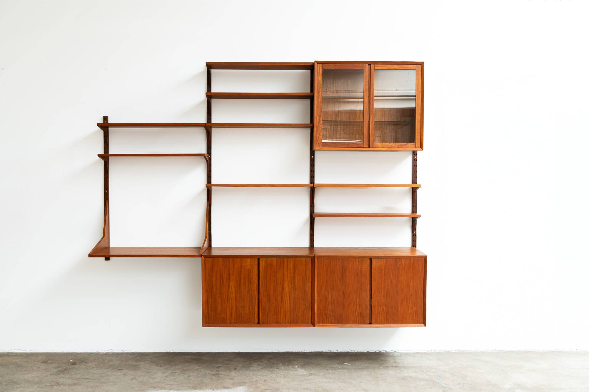 Vintage modular Wall Unit by Poul Cadovius for CADO, Denmark, 1960s