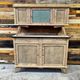 Small vintage wooden kitchen buffet from the 1960s.