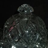 Antique cut glass butter dish – Luxury & elegance of the dining table art