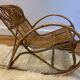 Rocking-chair en rotin enfant