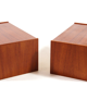 Paire de chevets en bois