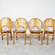 Rainer Daumiller pine wood dining chairs for Hirtshals Savvaerk  1980