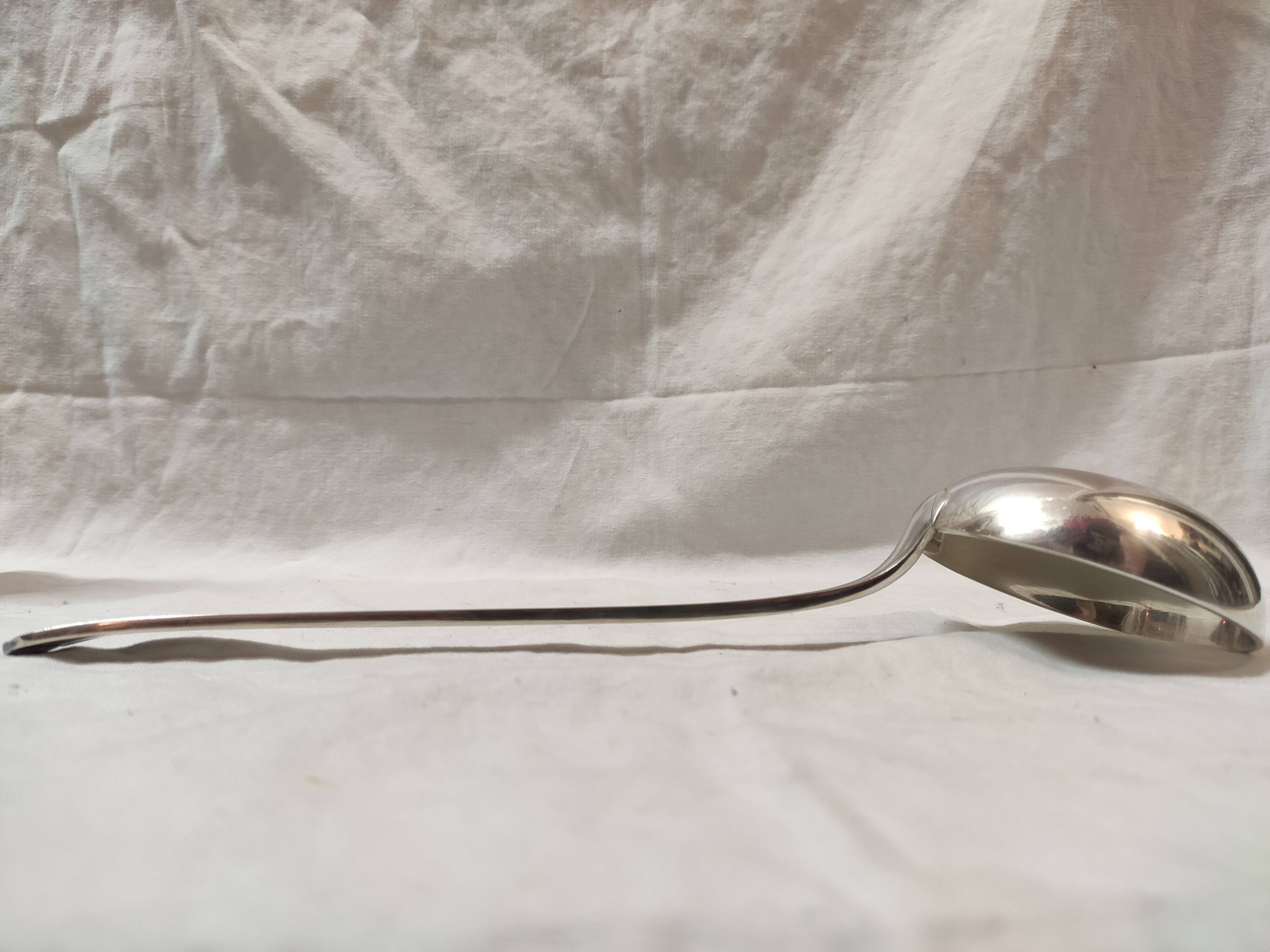 Christofle Art Deco model Chevron ladle