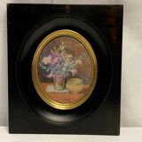 De BROCA (A), Watercolor still life with bouquet signed early twentieth century