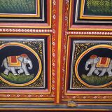 Indian wardrobe - handcrafted, hand-painted