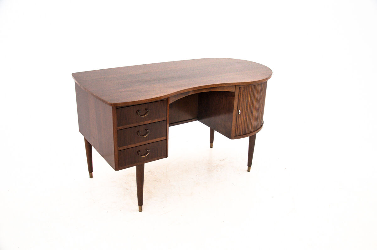 Danish desk with bar from 1960