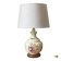 LAMPE Céramique Base Bois VINTAGE