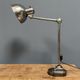 Polished Kaiser idell model 6726 workshop table lamp from the 1930s