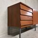 Buffet enfilade XL teck Paolozzi Monopoly vintage années 60