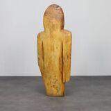 Sculpture Group “Family in Wood” by Roland Lavianne, 1970s