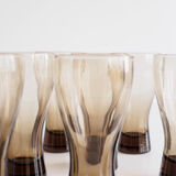 Suite of 8 glasses