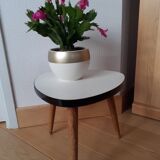 Formica tripod side table