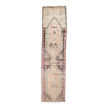 Tapis vintage oriental coureur, 82x323cm
