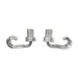 Pair of candle holders year 1970