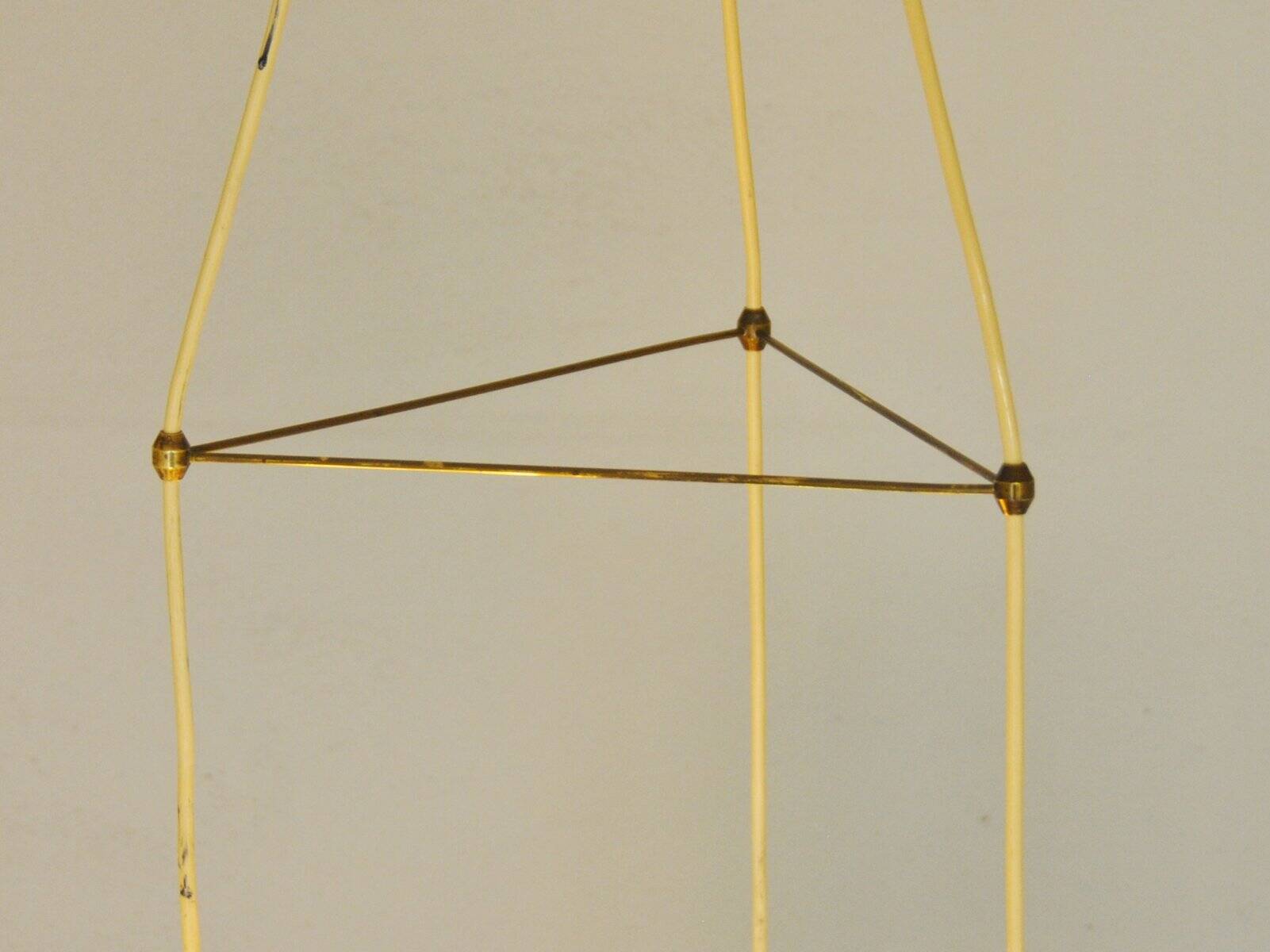 Lampe à suspension vintage danoise à 3 lampes