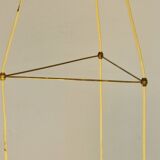 Vintage Danish 3-Pendant Hanging Lamp