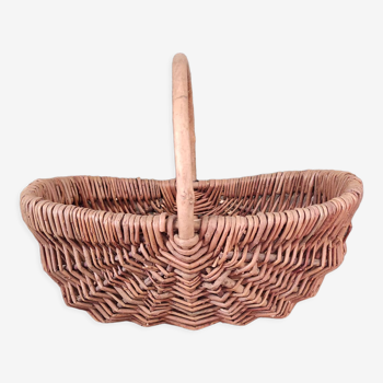 Panier ovale vintage français