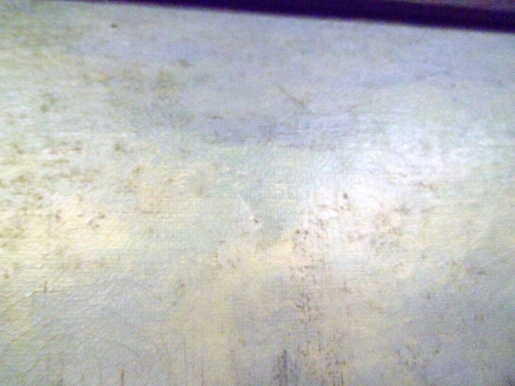 Oil on canvas signed Louis Galichon Riverside Landscape