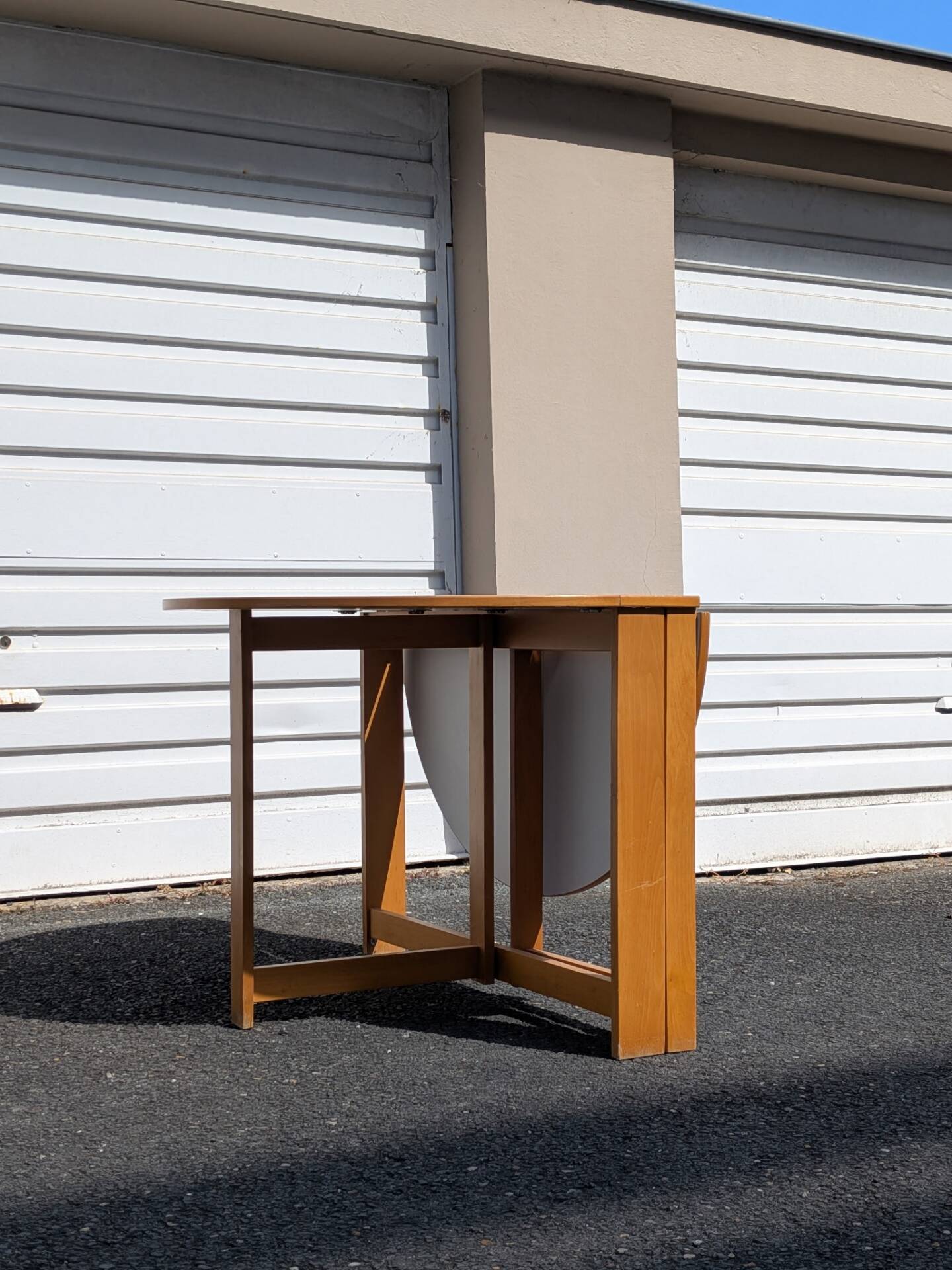 Table pliante vintage