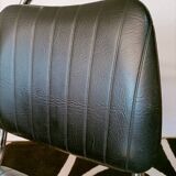 Seventies leatherette cantilever chair