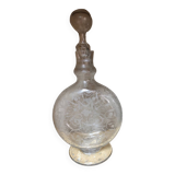 Carafe en cristal vintage