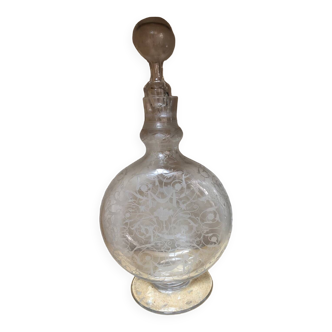 Vintage crystal carafe