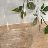 Carafe en verre gravé