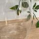 Engraved glass decanter