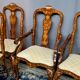Ensemble de deux fauteuils et six chaises XVIIIe siècle.