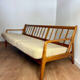 Vintage 80s Scandinavian sofa – D-BED convertible into a bed